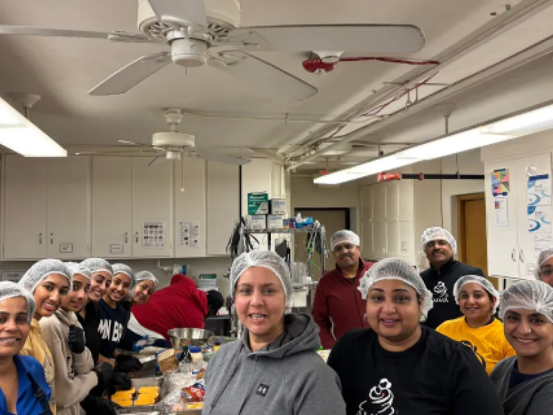 Meal Service at Simpson Shelter — MN Satsang
