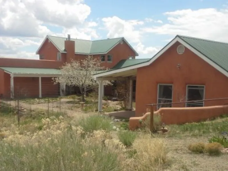 The Amma Center of New Mexico ashram in the Santa Fe high desert