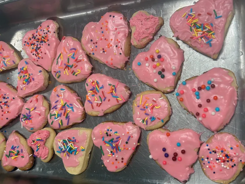 Feb 9-12: Valentines Cookies for St Felix Centre