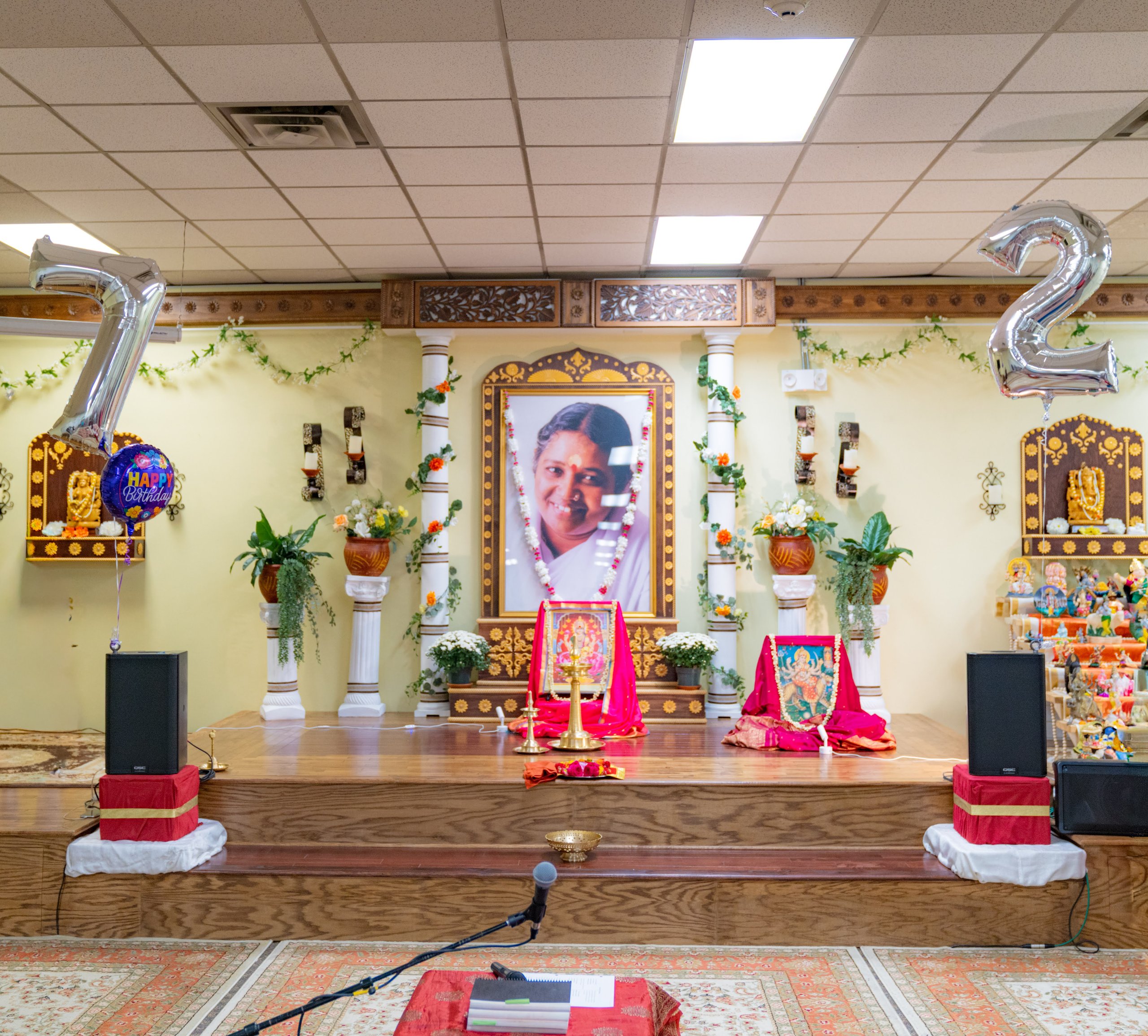 Amma's birthday celebration at MA Center Chicago