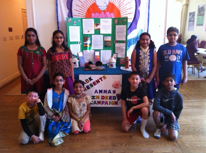 Amrita Bala Kendra children at M.A. Center DC