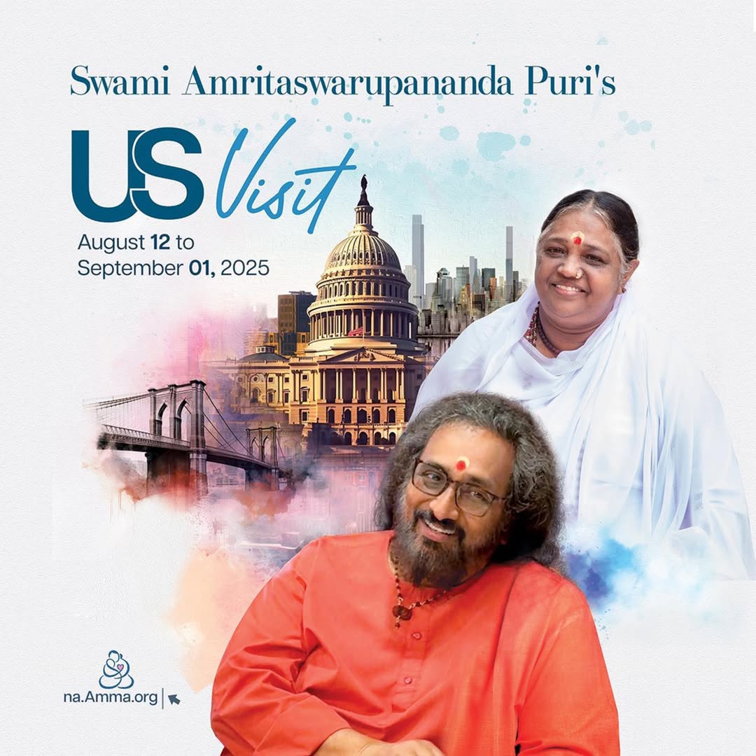 Swami Amritaswarupananda's North American Tour