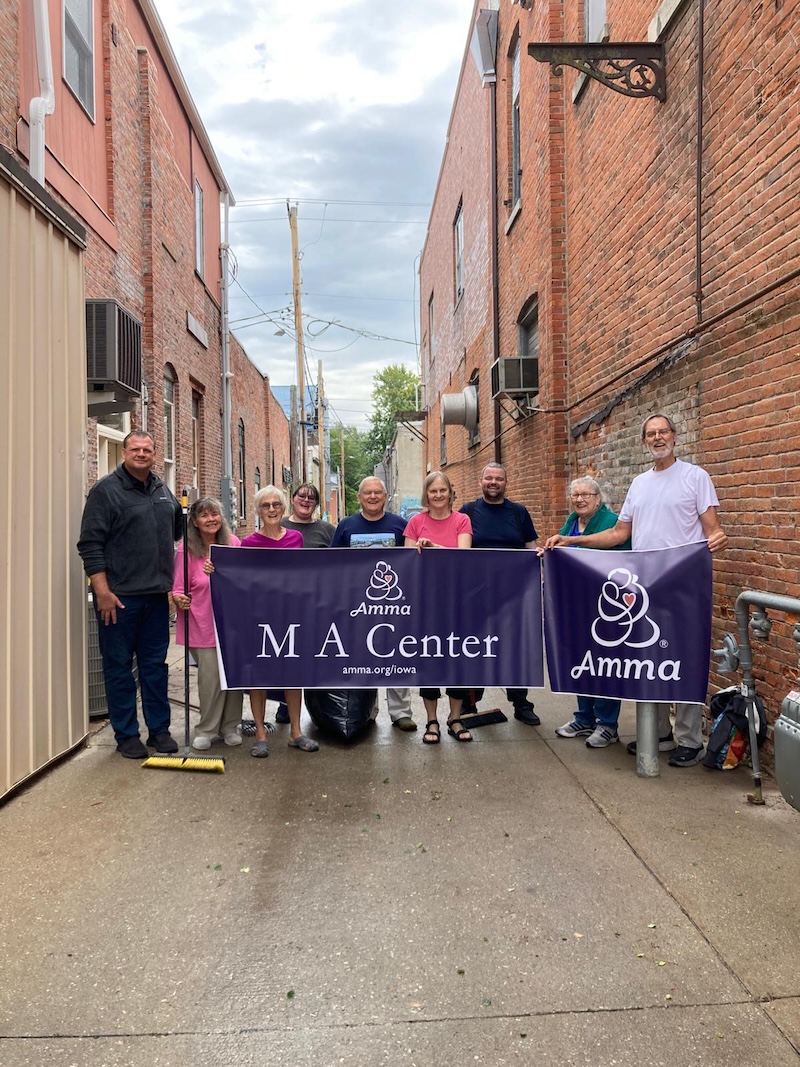 Amma’s Birthday Offering from Iowa — World Cleanup Day