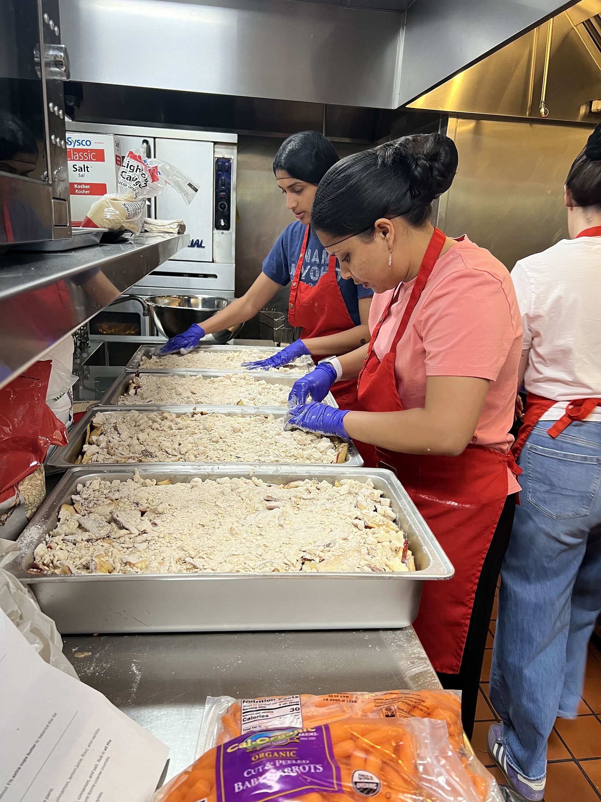 AYUDH and Mother's Kitchen serving meals at the Downtown Women's Center