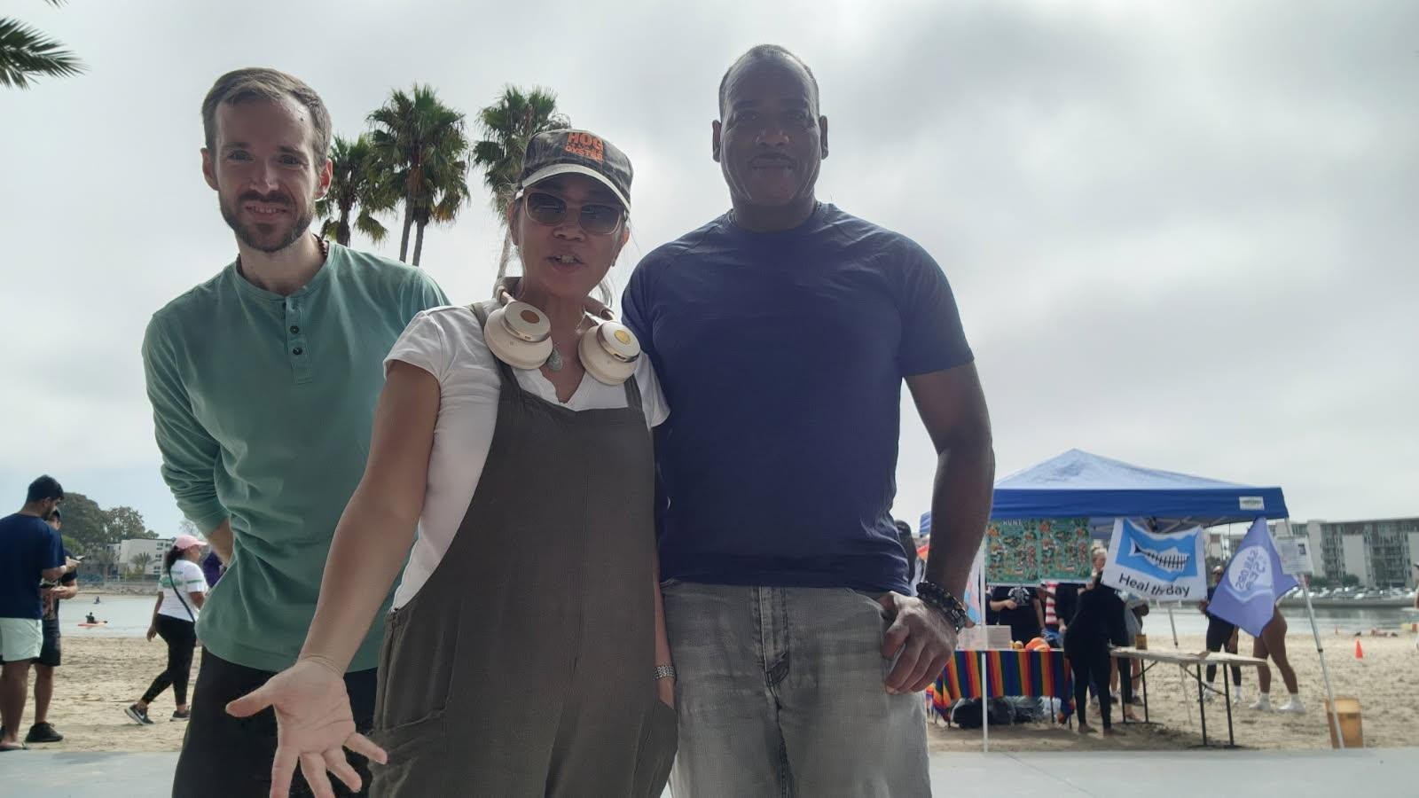 GreenFriends volunteers on World Cleanup Day at Marina del Rey