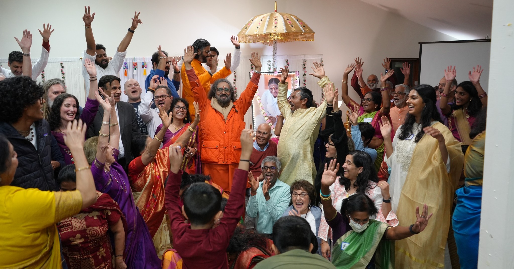 Satsang celebration at M.A. Center Michigan