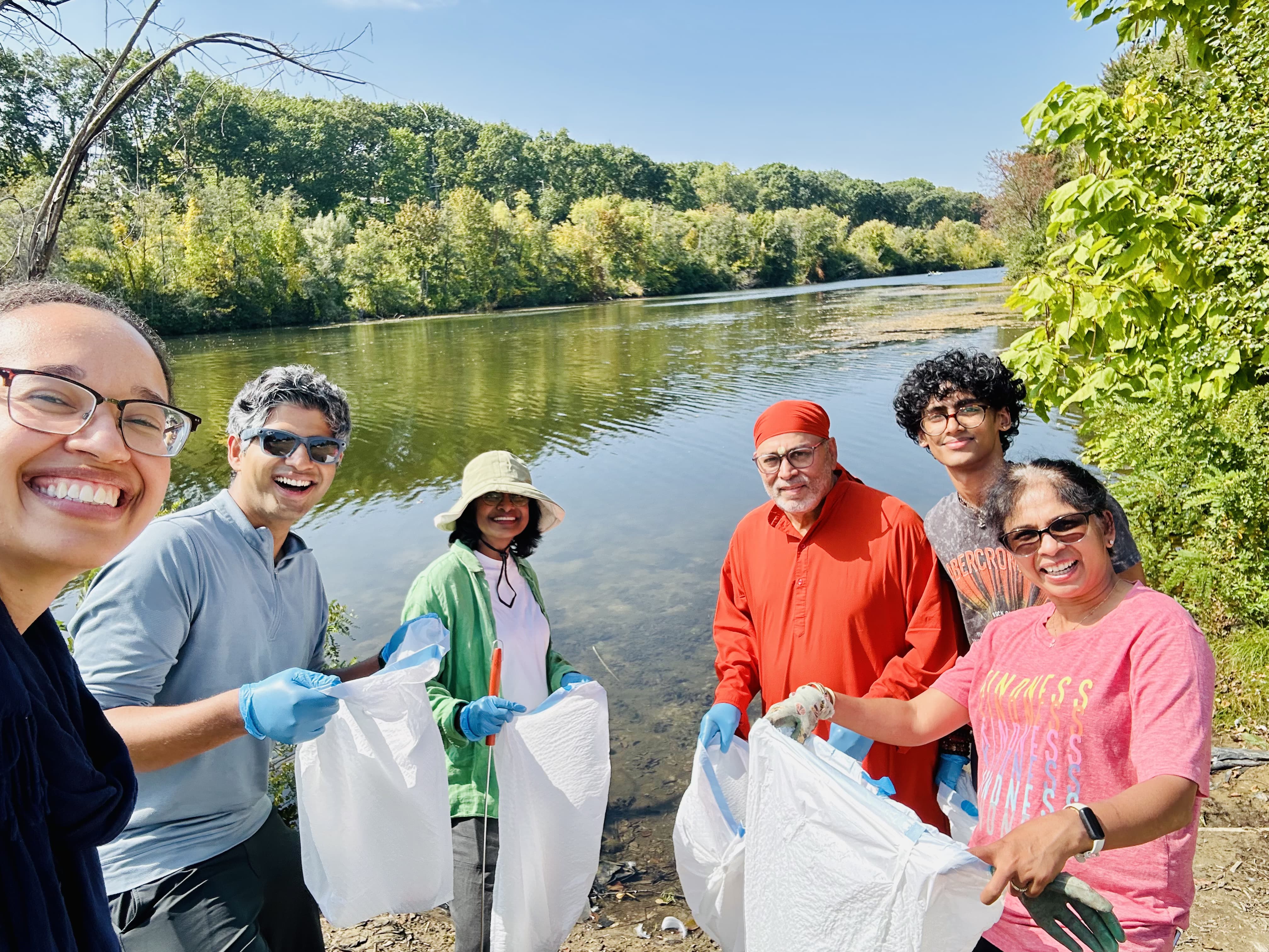 River cleanup seva