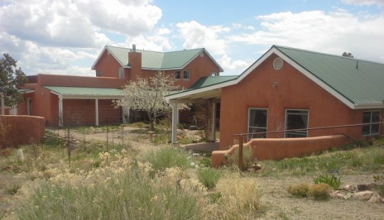 The Amma Center of New Mexico ashram in the Santa Fe high desert