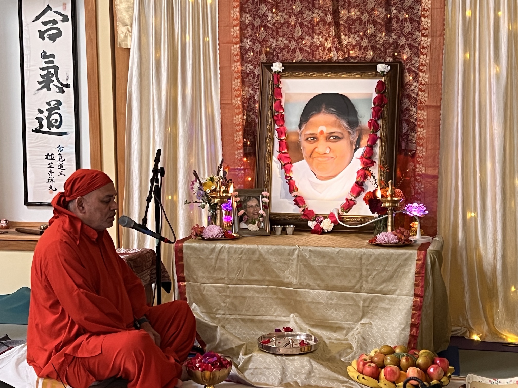 August satsang with Swamiji