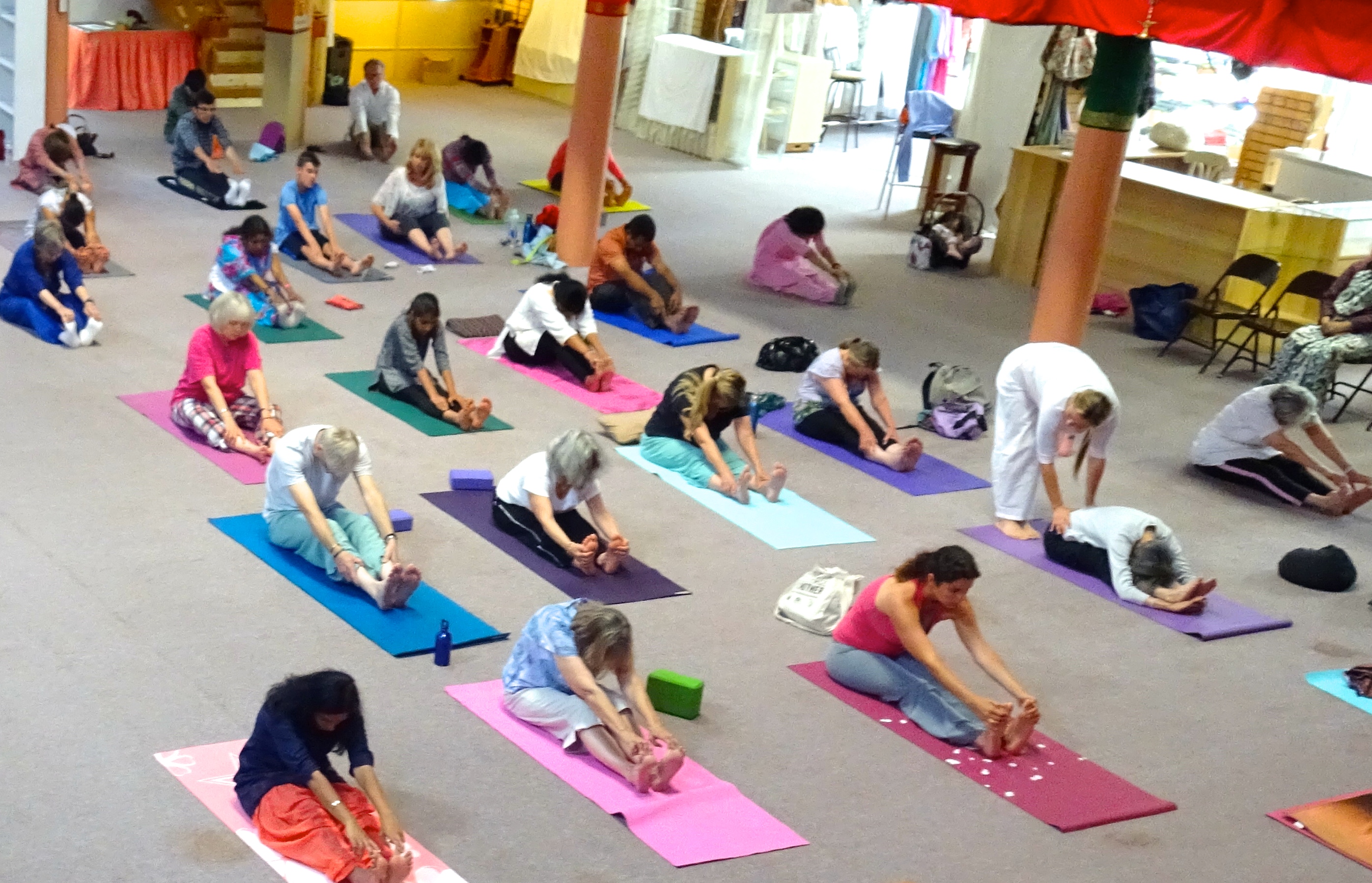 International Yoga Day at the Ashram