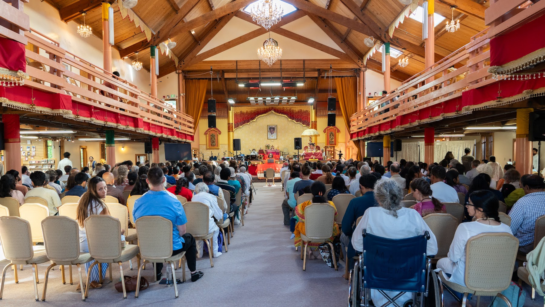 The community gathered for a program at MA Center San Ramon