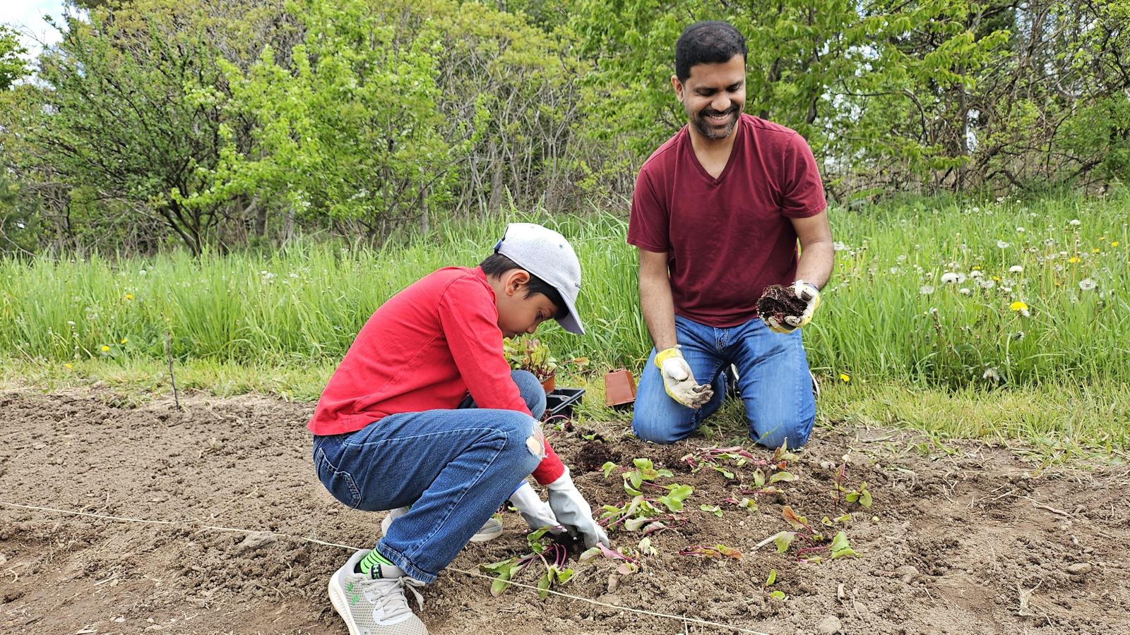 AYUDH TO/Amrita Bala Kendra Mothers Serve at Amma Canada Farms