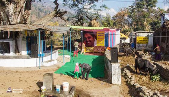 A Community Center for Flood-Ravaged Batwadi