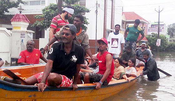 Flood Relief in Chennai