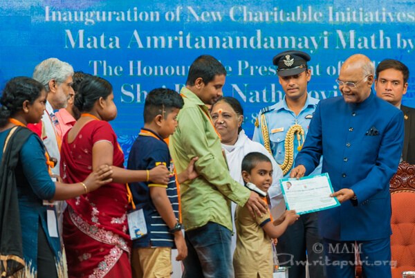 Free healthcare for thousands - Amritavarsham 64