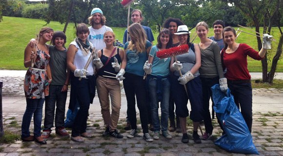 German Youth Group Fulfills A Promise