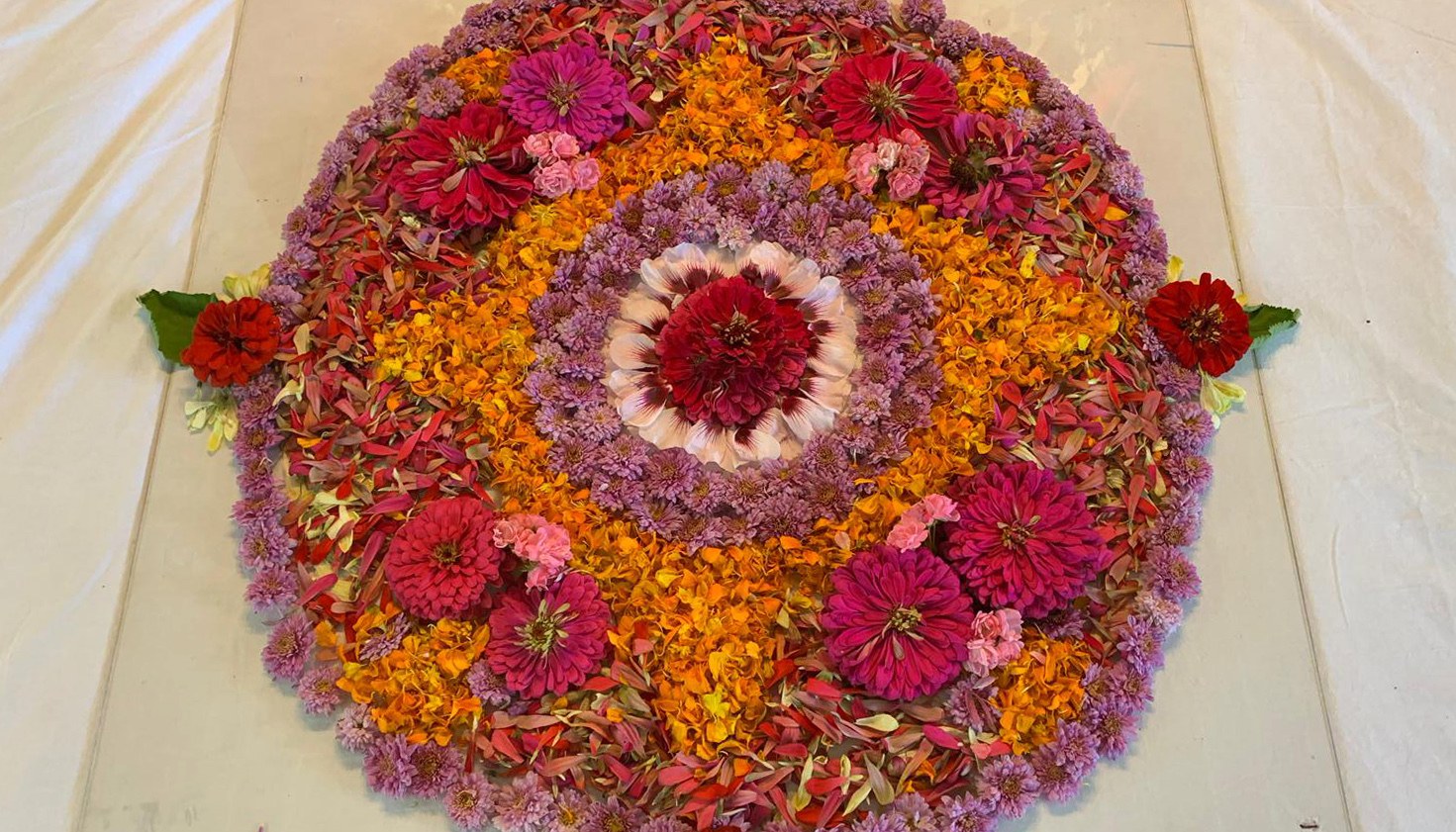 Sep 14: Amma's birthday and Onam with Dayamrita Chaitanya