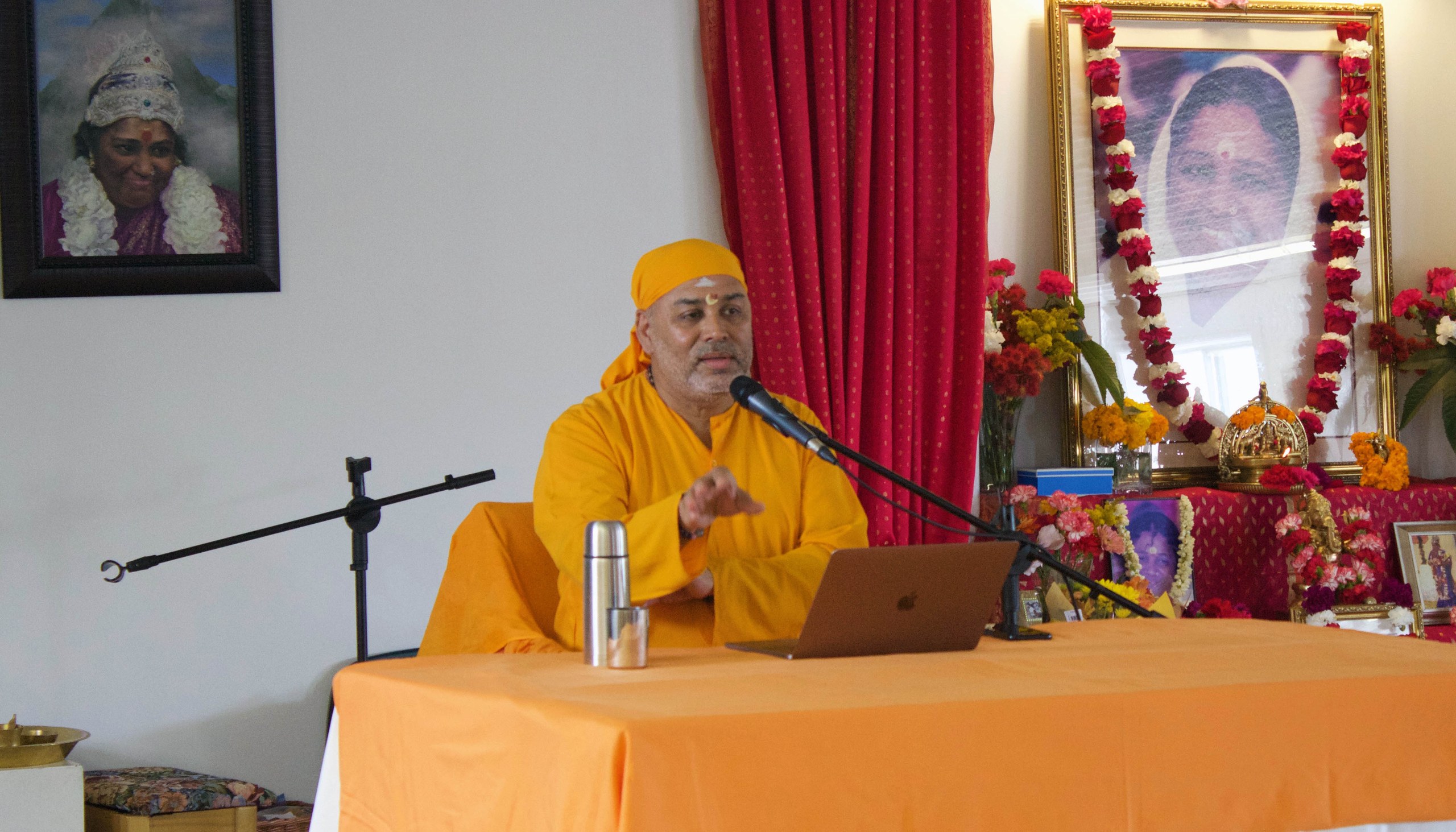 Sep 15: Amma's birthday celebration with Dayamrita Chaitanya