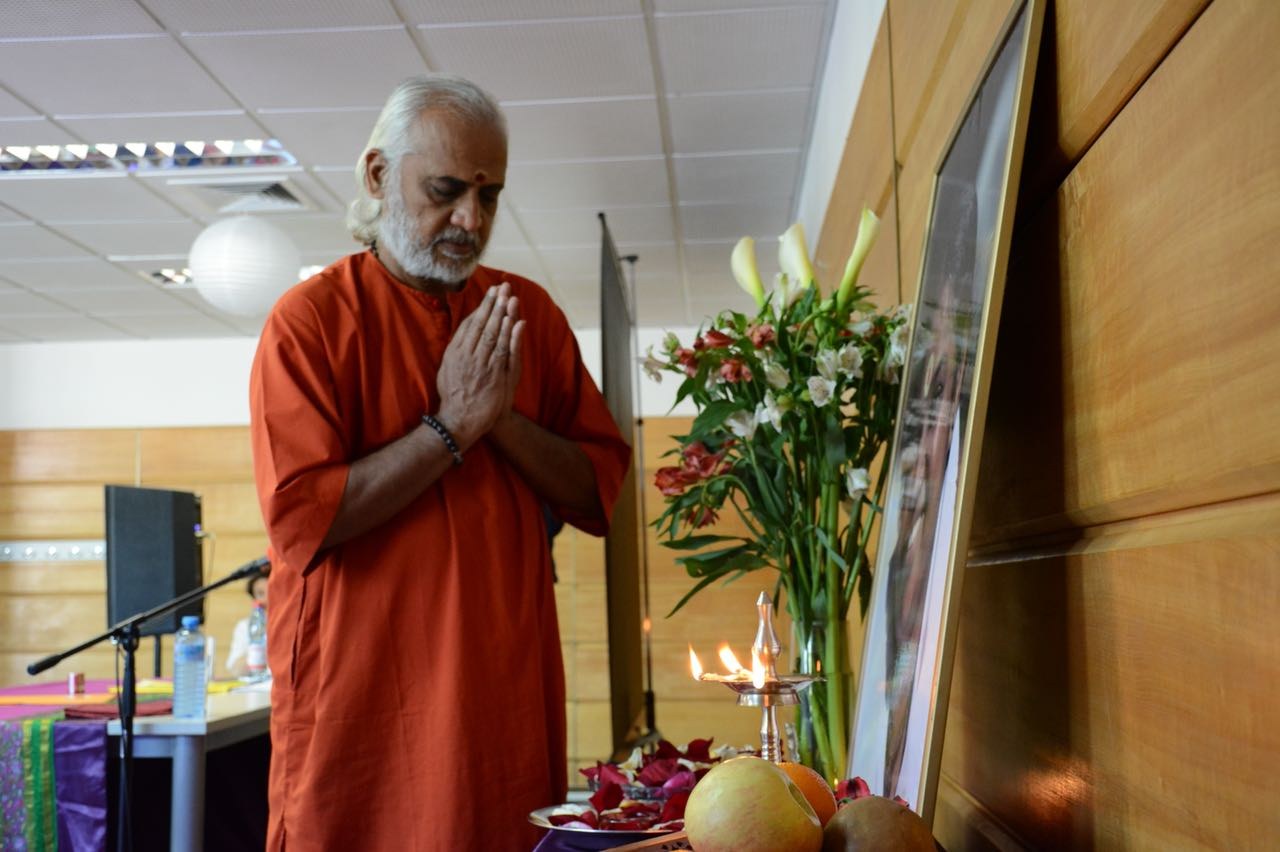 Swami Ramakrishnananda Puri in Chile