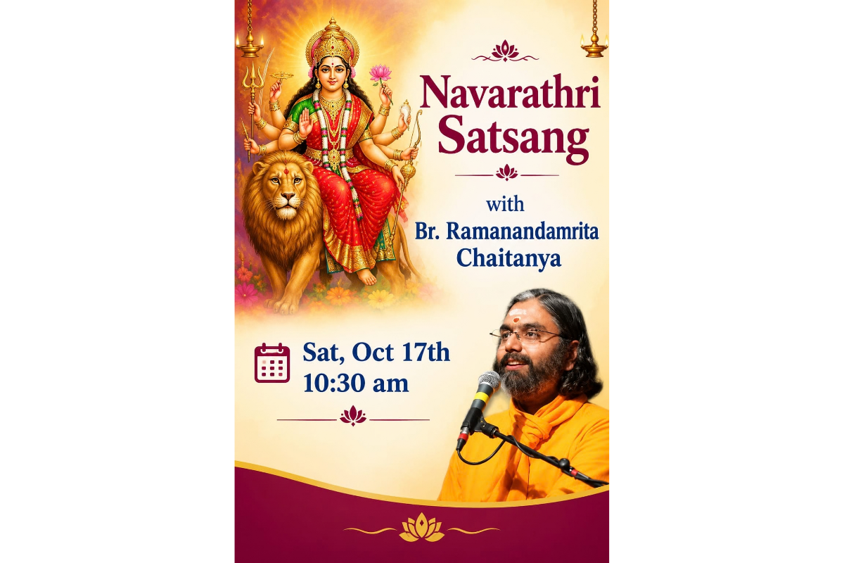 Navaratri Satsang with Br. Rāmānandāmṛta Chaitanya 