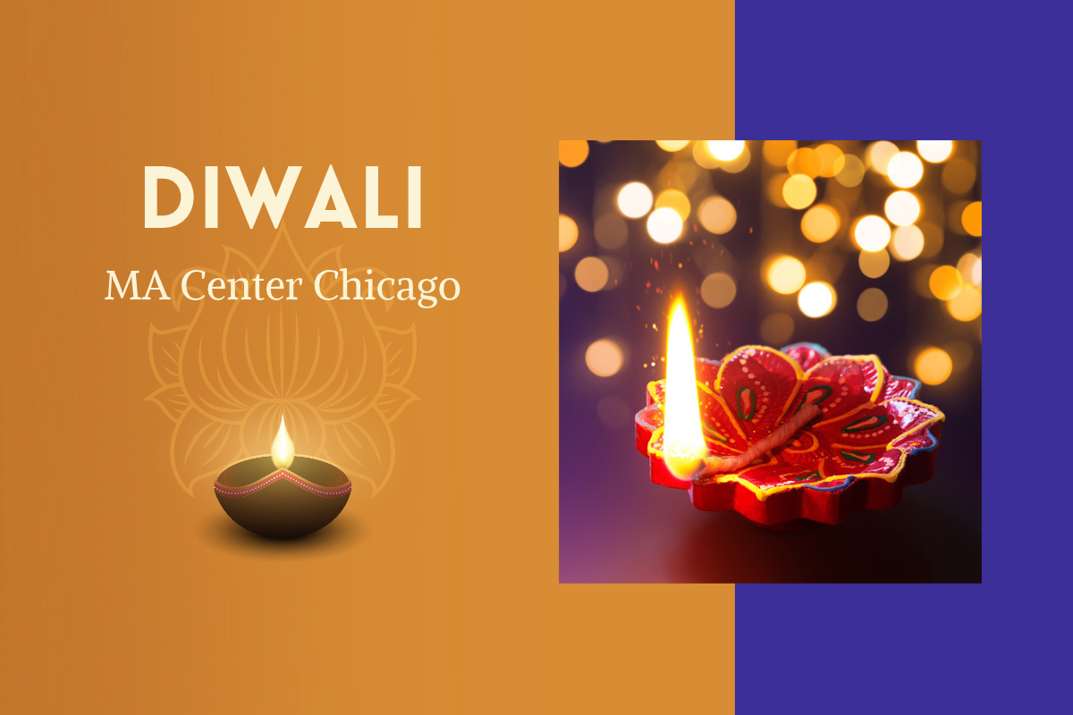 Lotus-shaped Diya light