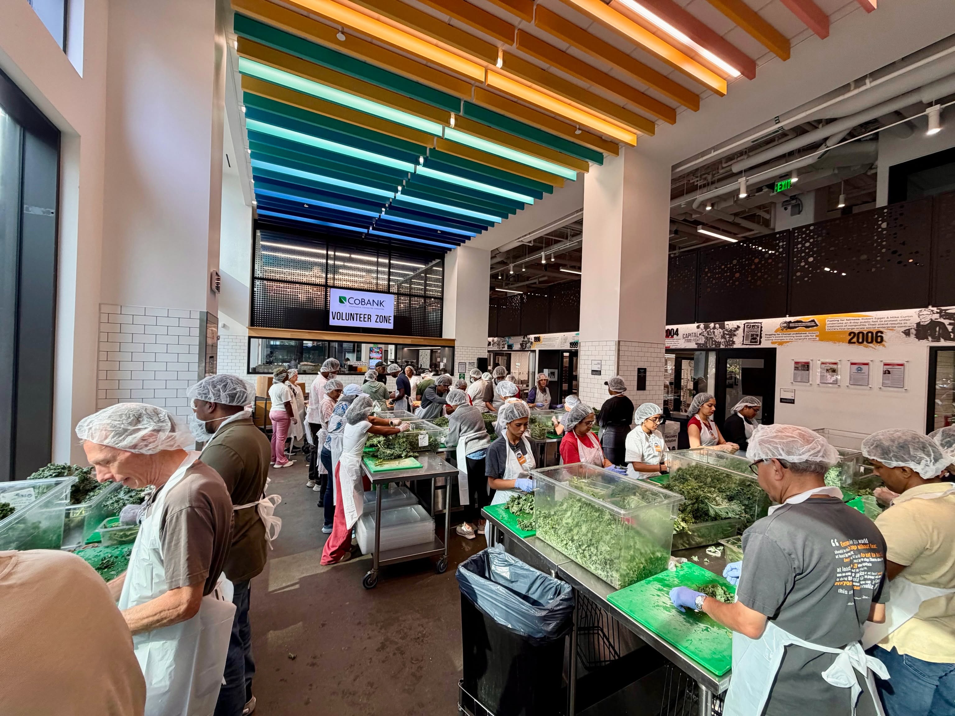 Volunteers at DC Central Kitchen