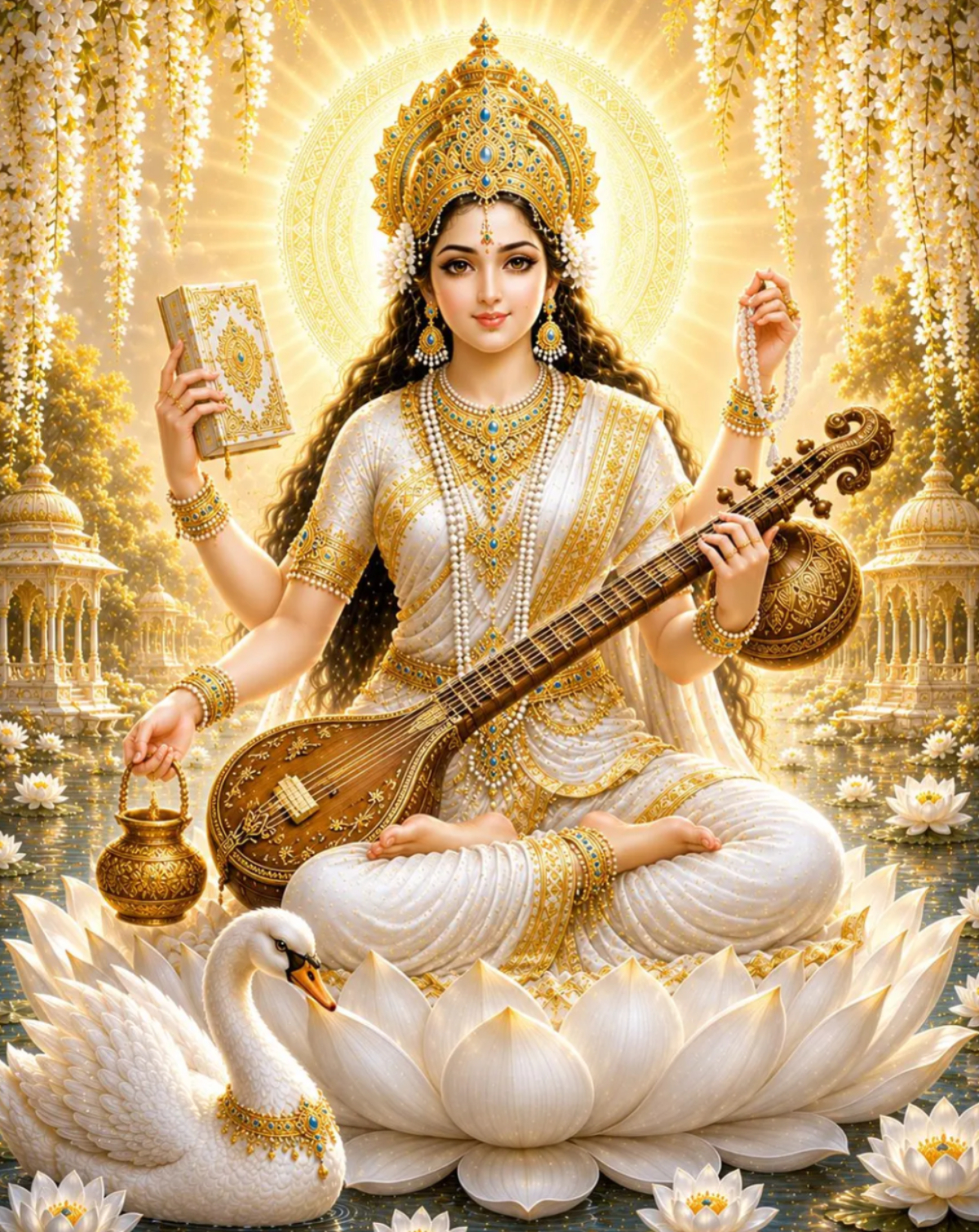 Goddess Saraswati