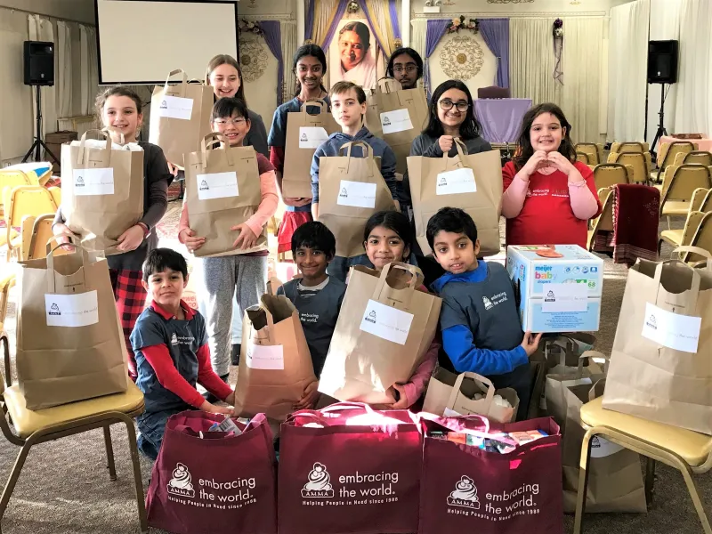 An ABK donation drive at MA Center Chicago