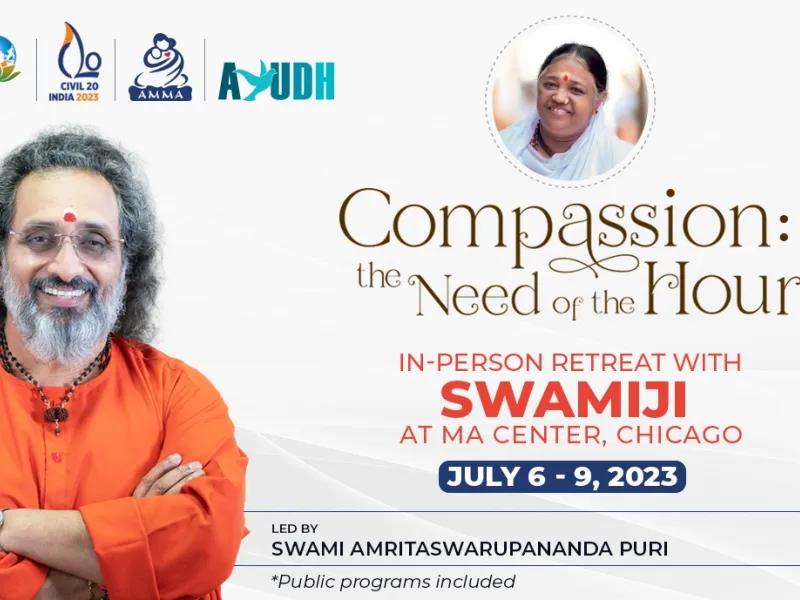 Compassion: The Need of the Hour - Retreat with Swamiji