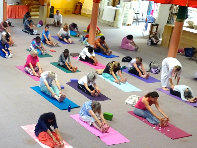 International Yoga Day at the Ashram