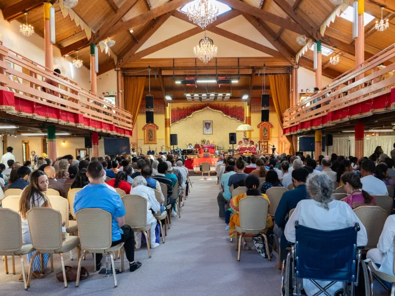 The community gathered for a program at MA Center San Ramon