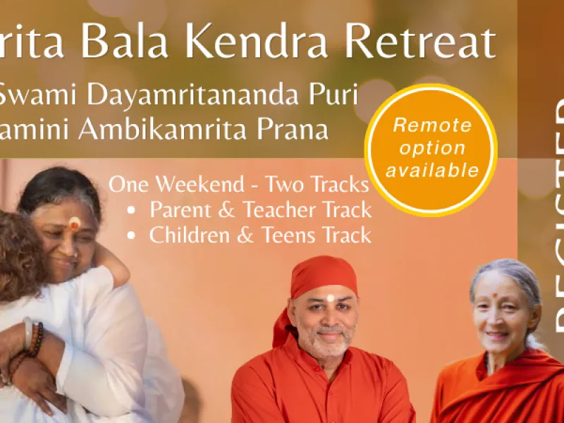 Amrita Bala Kendra Retreat