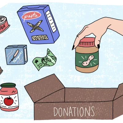 Food Drive — Vishwa Seva Dinam