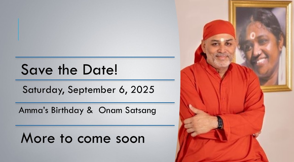 Amma's Birthday & Onam Satsang with Dayamrita Swami - Sep 6 2025