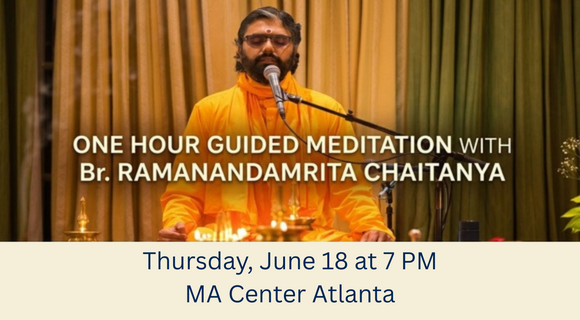 Meditation evening with Br. Rāmānandāmṛta Chaitanya