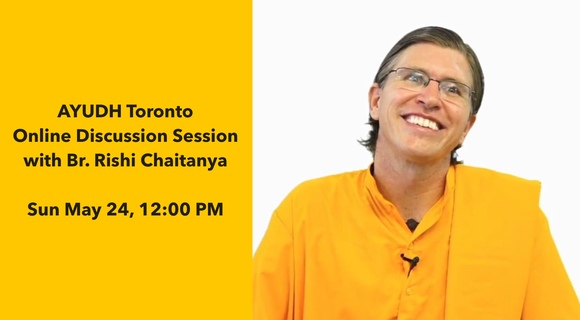 Online Discussion Session with Br Rishi Chaitanya - Sun May 24 2026