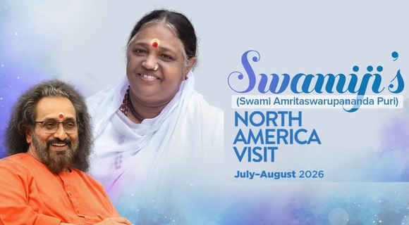 Swami Amritaswarupananda's 2026 USA tour - July-August 2026
