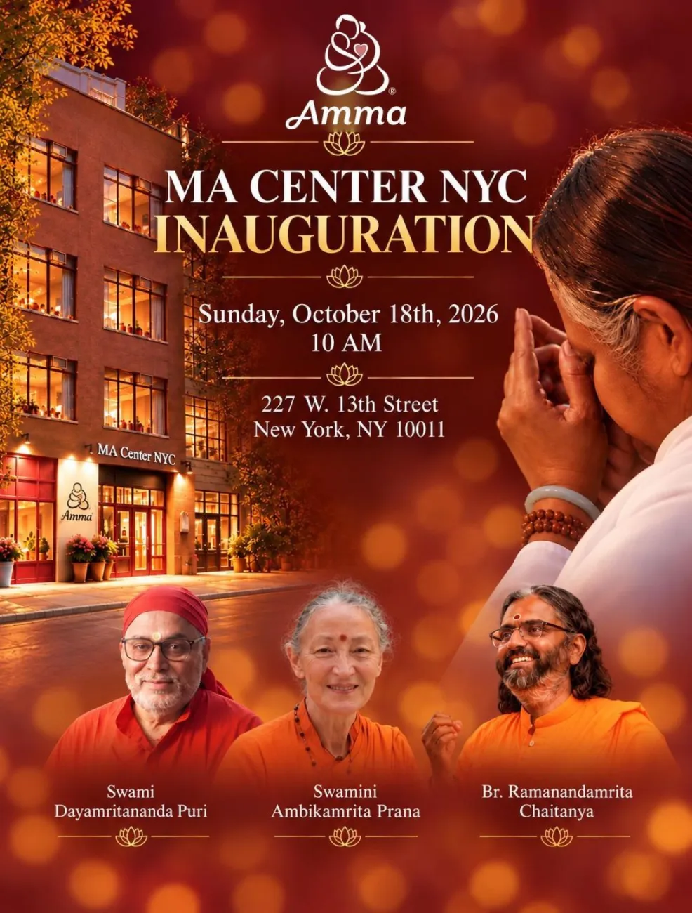 MA Center NYC Inauguration Ceremony