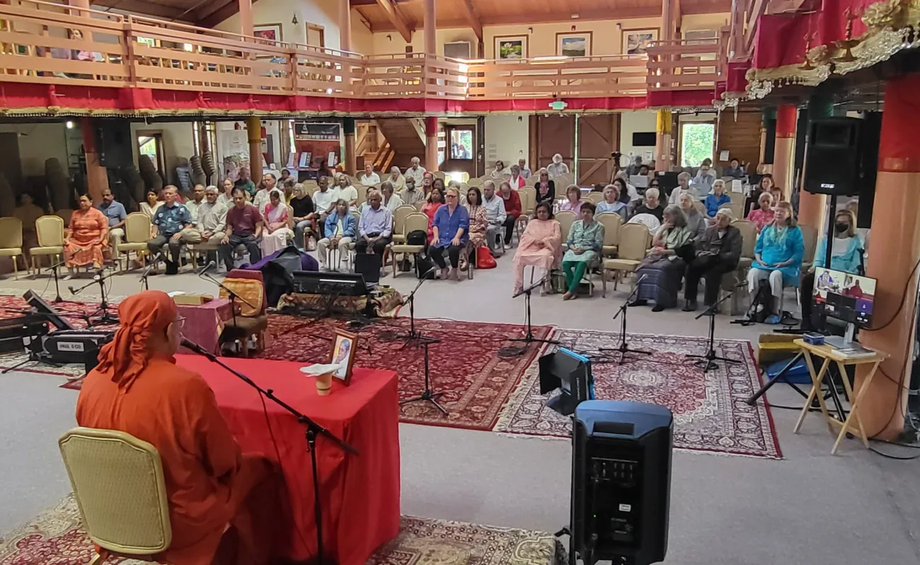 Senior Meet with Swamiji