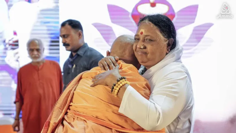 Amma at Karma Yogini Sangaman