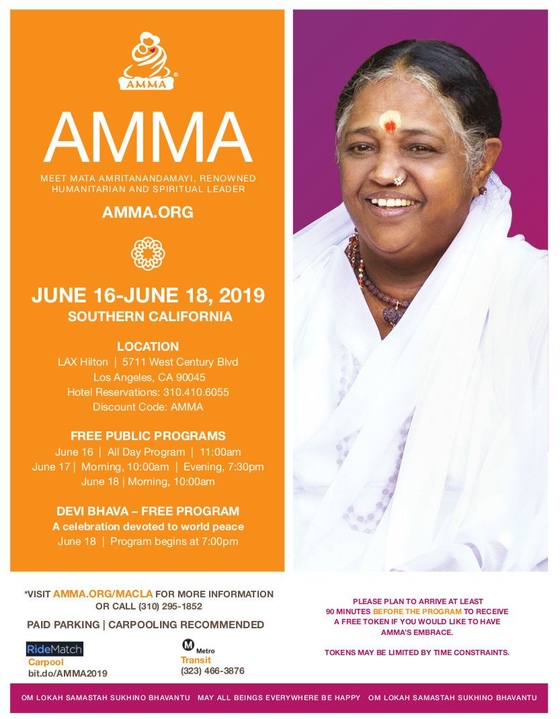 Amma in Los Angeles