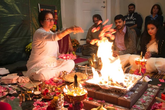 Ganapathi Homa conducted by Meera Venkatesh Ganapathi Homa