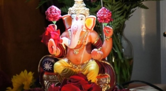 Ganesh Chaturthi - Evenin arati
