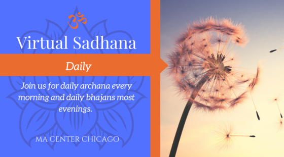 Virtual Daily White Flower Meditation, Bhajans Virtual Daily White Flower Meditation, Bhajans