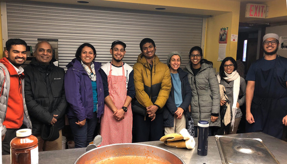 AYUDH group photo in St Felix Centre kitchen