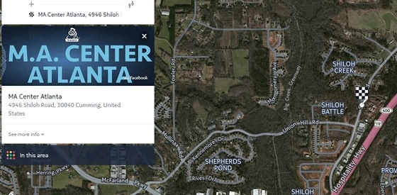 Satellite View - M.A. Center, Atlanta