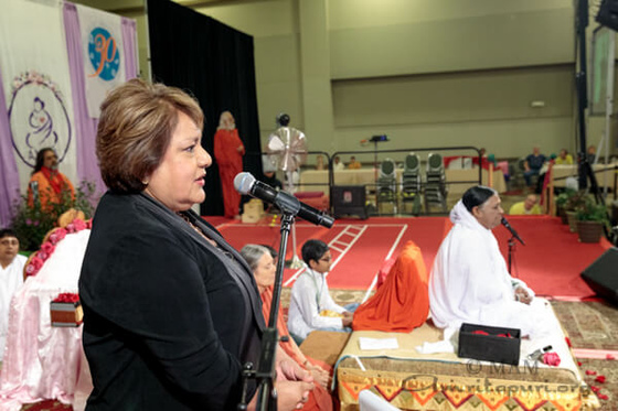 We are inspired by your hope and your compassion - Ms. Pauline Medrano
