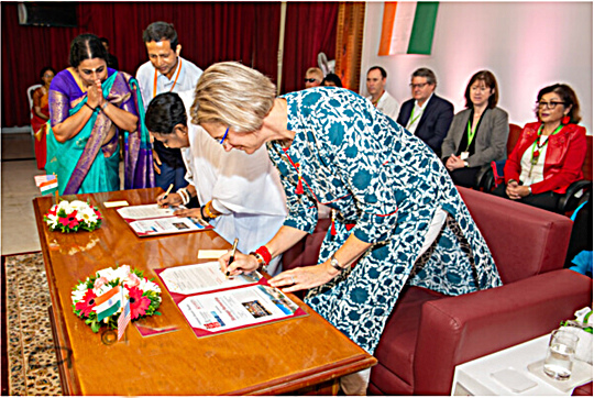 a Letter of Intent (LoI) was signed by Amma