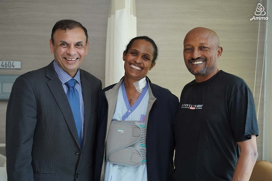 Mahlet can now breathe better and has more energy.