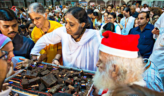 Celebrations such as Christmas are mankind’s songs of awakening - Amma